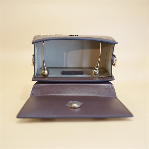 Túi Jacquemus màu nâu 18cm KG+