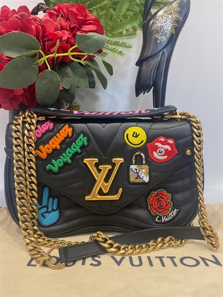 Túi LV thêu họa tiết KG+