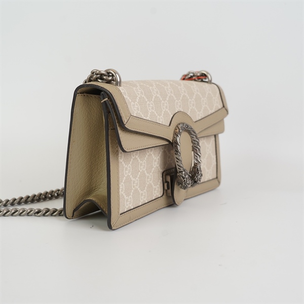 Túi GG đầu rồng màu nude KG+