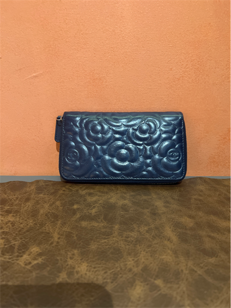 Ví Chanel lở hoa trà xanh+