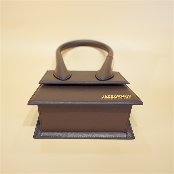 Túi Jacquemus màu nâu 18cm KG+