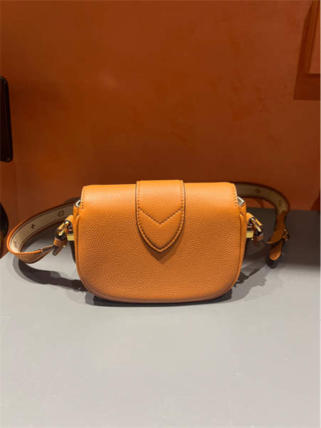 Túi LV da bò khoá vàng+