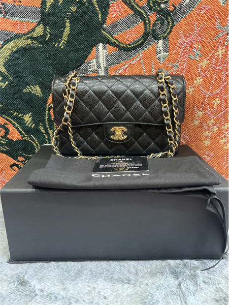 Túi Chanel classic 23 khoá vàng+