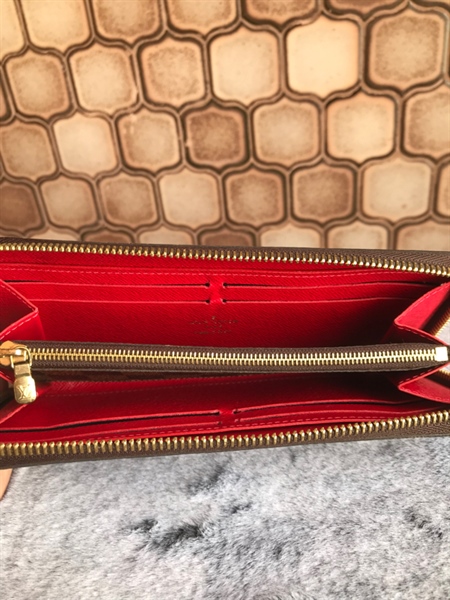 Ví Dài LV Lòng Đỏ+