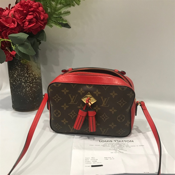 Túi LV chữ nhật đỏ KG+