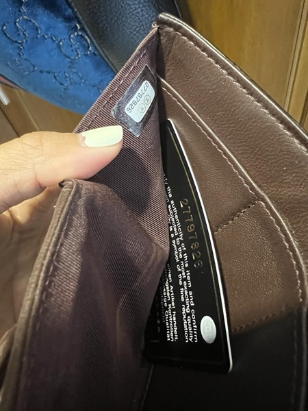 Ví Chanel đen gập 3+
