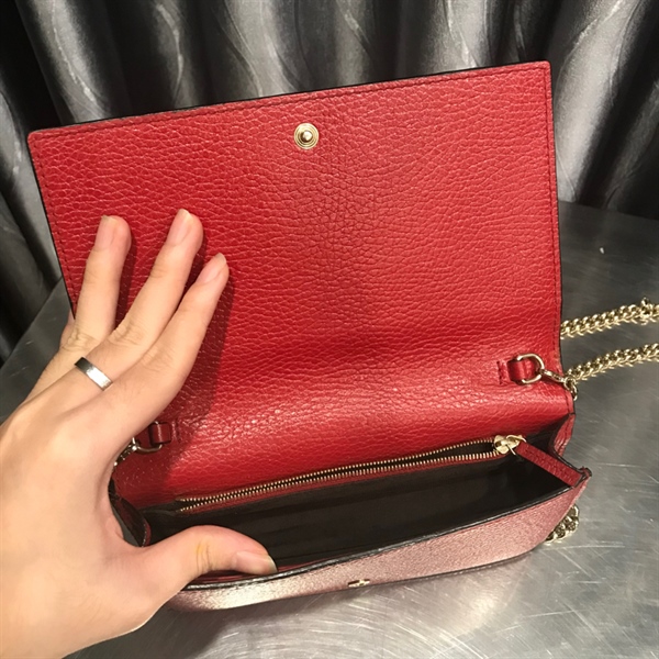 Túi xách GG đỏ +