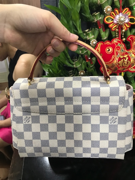 Túi LV Metis Ô vuông Trắng+