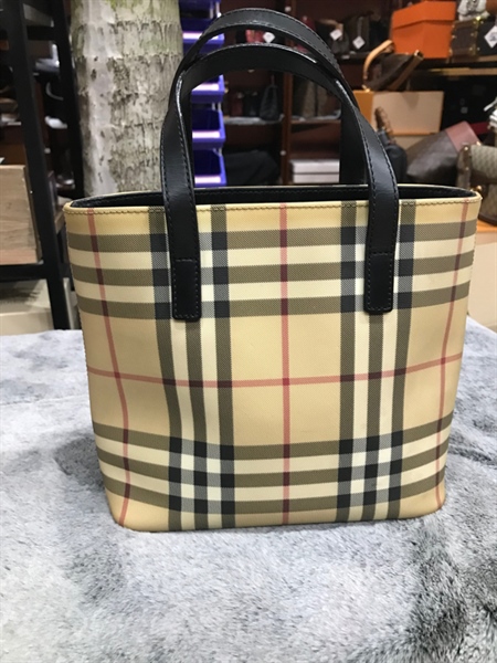 Túi tote BBR sọc vàng+