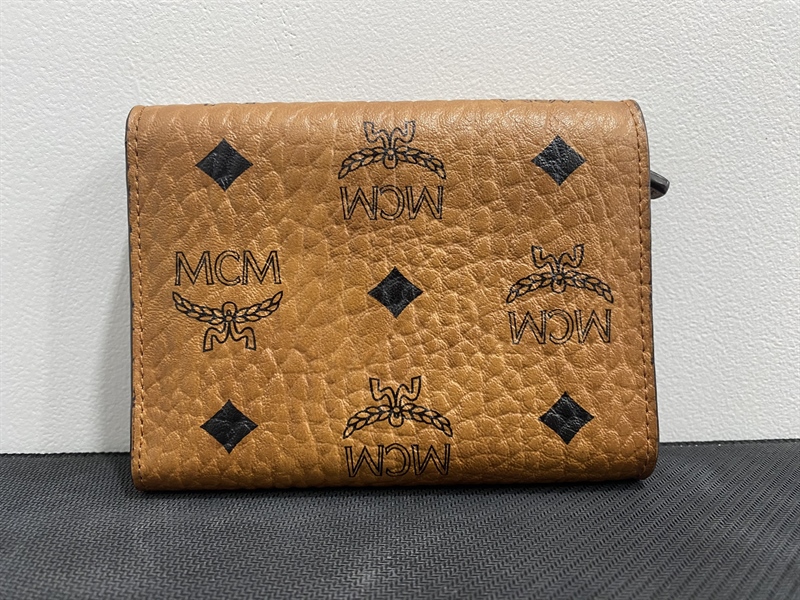 Ví MCM nhỏ nâu +