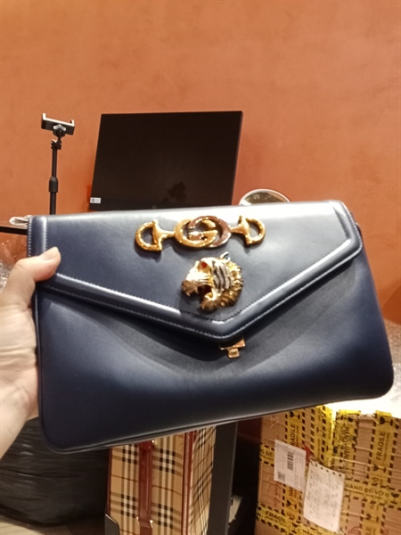 Túi GG xanh đen đầu hổ +