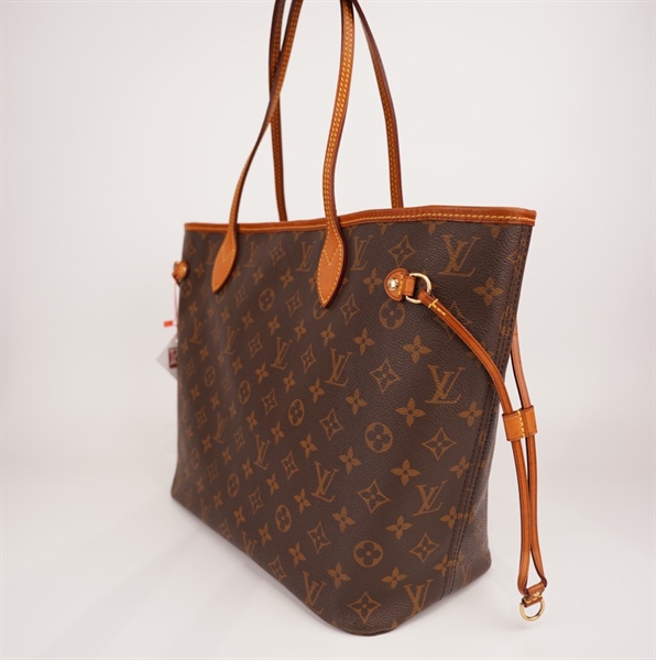 Túi LV neverfull lòng kem có lót form KG+