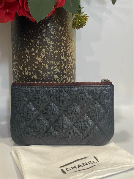 Ví CC đen dập vân +