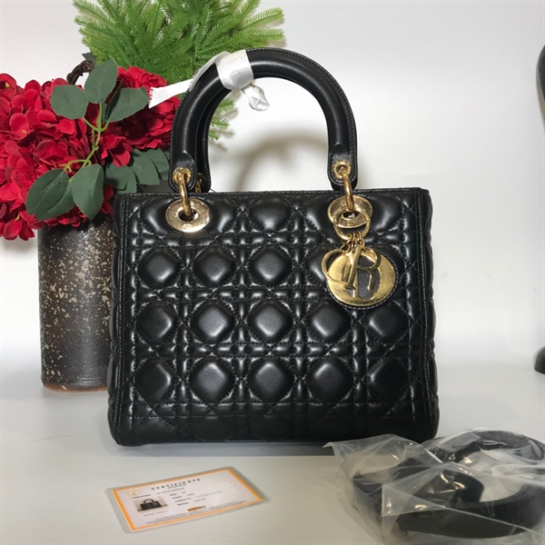 Túi Dior lady đen KG+