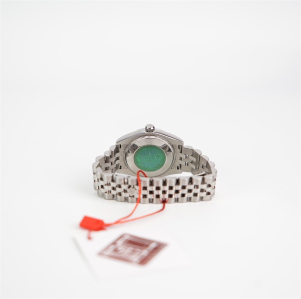 Đồng hồ Rolex bạc mặt tròn màu đồng KG+