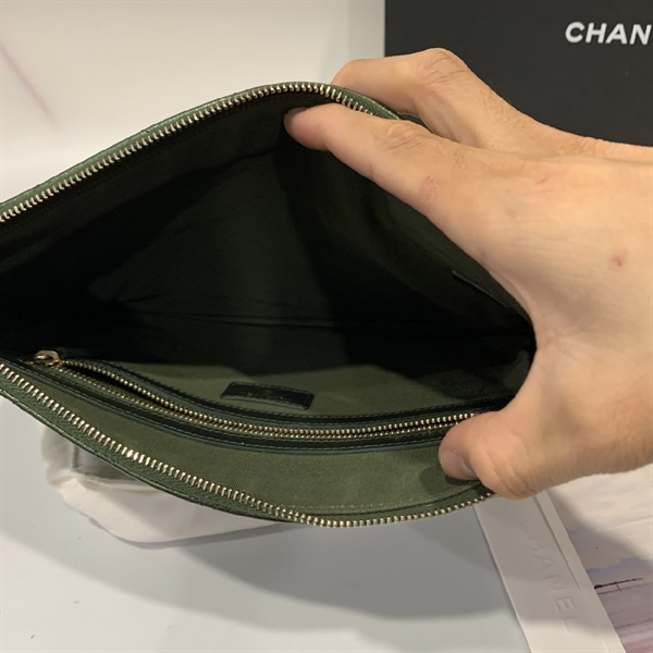 Túi Chanel Xanh Rêu KG+