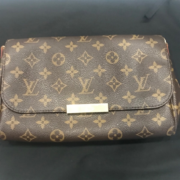 Túi LV Favourite hoa nâu