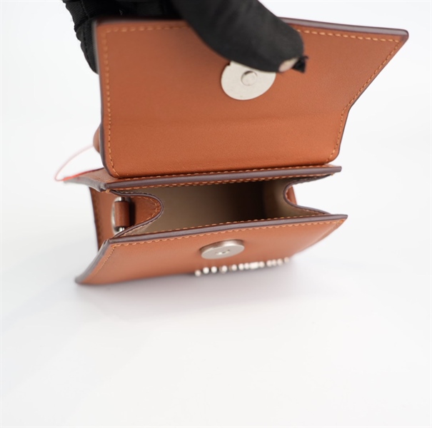 Túi Jacquemus màu nâu sz mini KG+