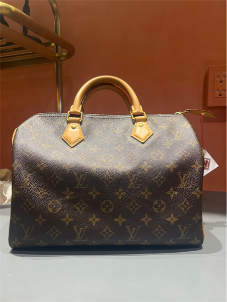 Túi LV speedy hoa nâu+