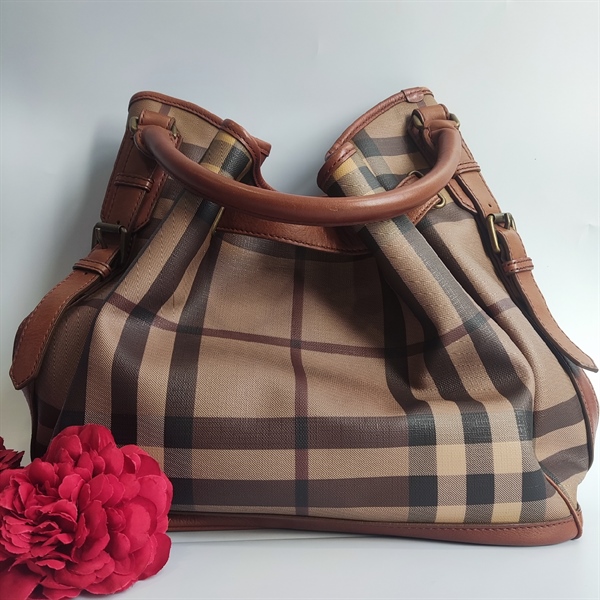 Túi BBR tote nâu kèm ví KG+