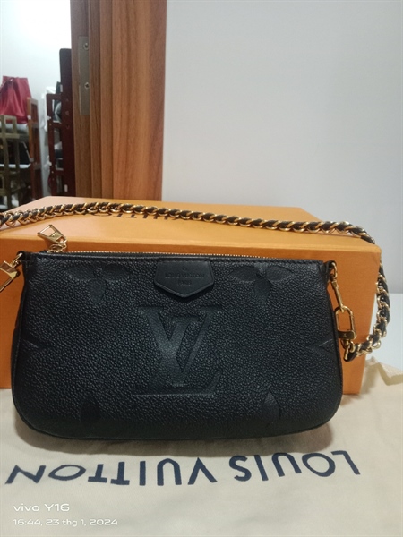 Túi LV Đen 21cm+