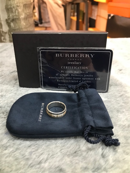 Nhẫn nữ BBR viền vàng KG+