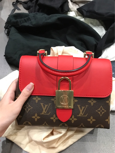 Túi LV nâu nắp đỏ KG +