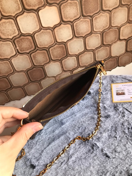 Túi LV Hoa Nâu 20cm+