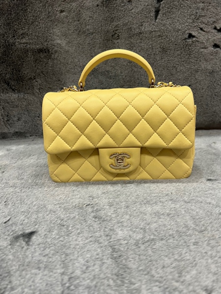 Túi Chanel classic vàng +
