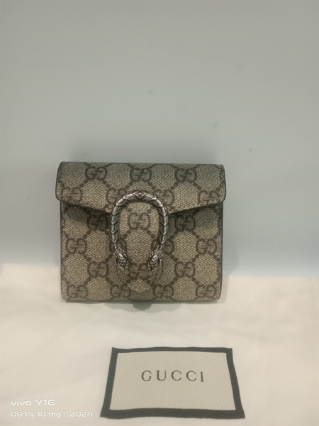 Ví GG Đầu Rồng Gập 3+