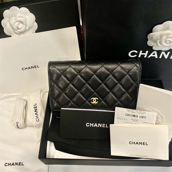 Túi Chanel đen KG+