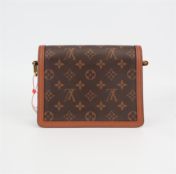 Túi LV dauphine hoa nâu KG+