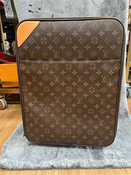 Vali LV hoa quai màu nâu+