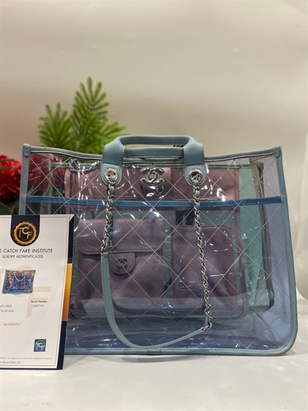 Túi Chanel xanh trong KG+