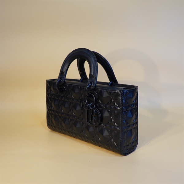 Túi Lady Dior Đen+