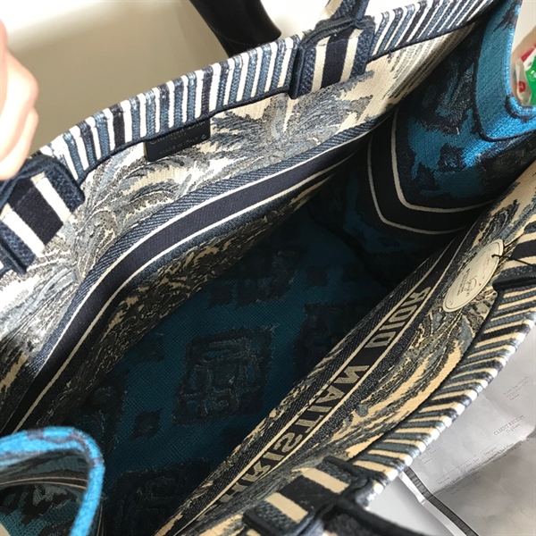 Túi Dior Tote xanh KG+