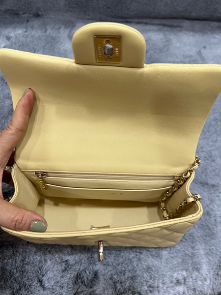 Túi Chanel classic vàng +