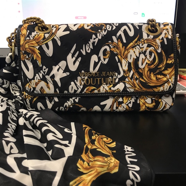 Túi Versace vải dù KG+