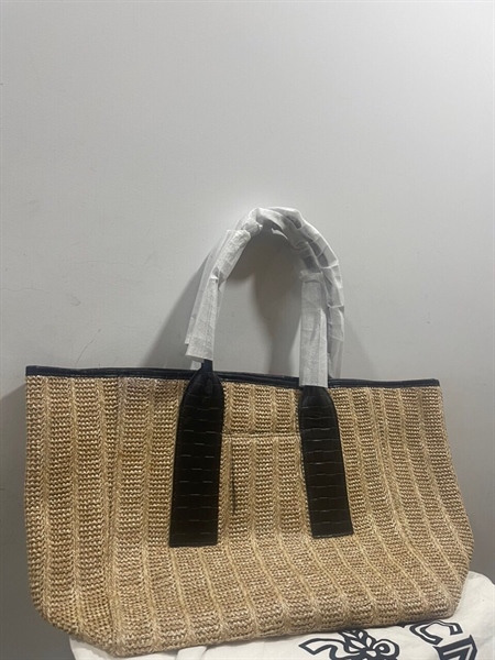 Túi Tote DKNY Cói Kèm Pound KG+