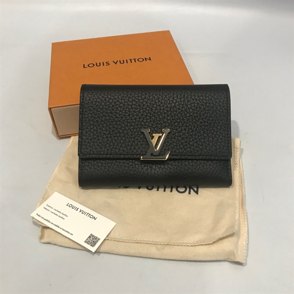 Ví LV đen nhỏ +