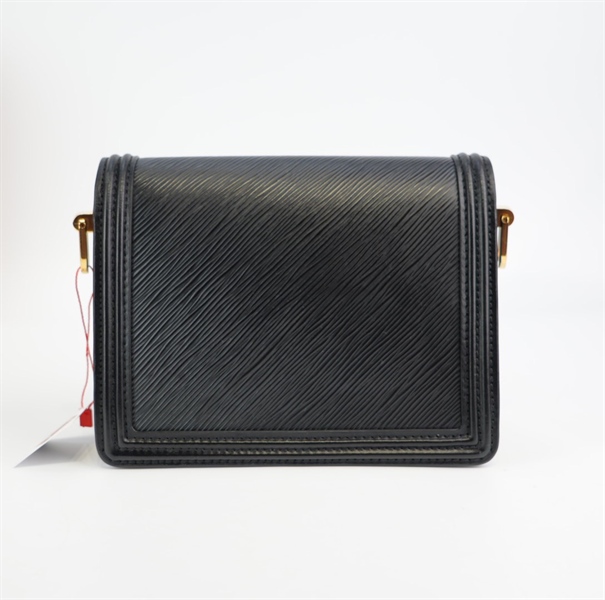 Túi LV đen khóa vàng sz 20cm +