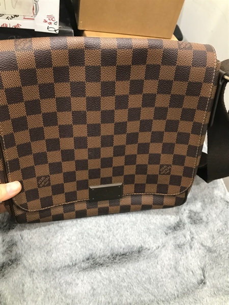 Túi LV Ô vuông Nâu+