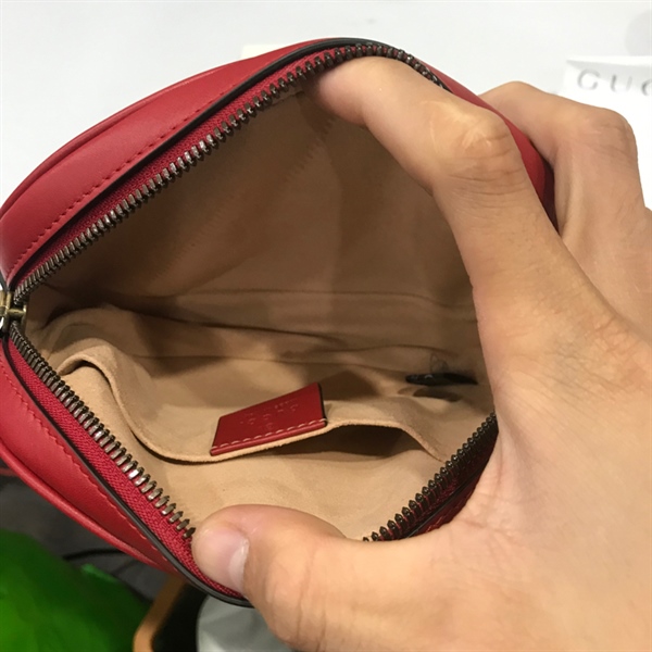 Túi gucci beltbag like new đỏ KG+
