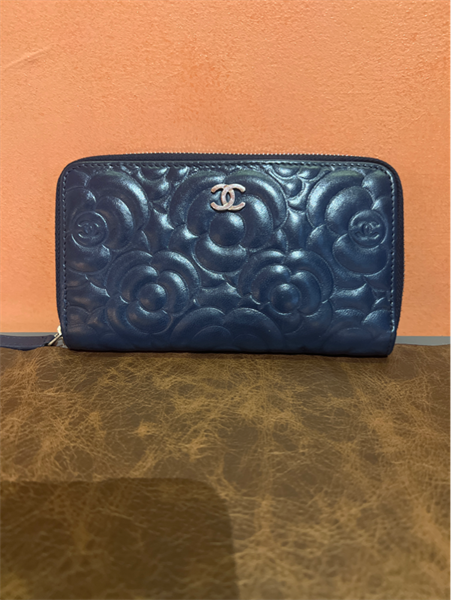 Ví Chanel lở hoa trà xanh+