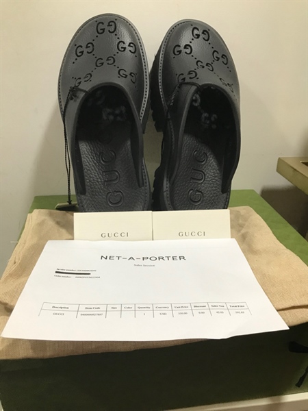 Dép GG Đen+