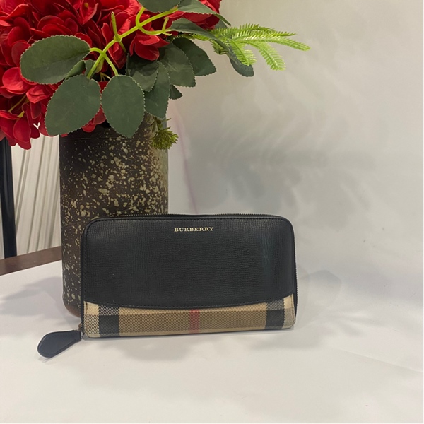 Ví BBR đen caro KG+