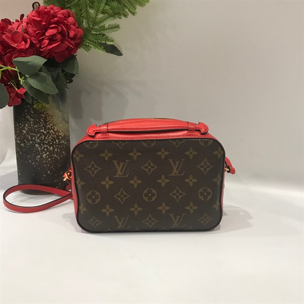 Túi LV chữ nhật đỏ KG+