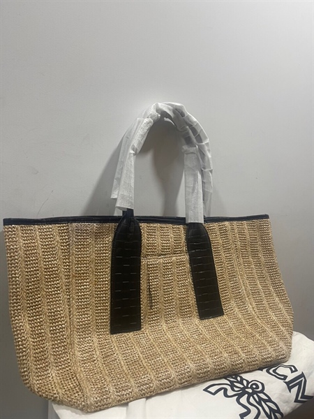 Túi Tote DKNY Cói Kèm Pound KG+