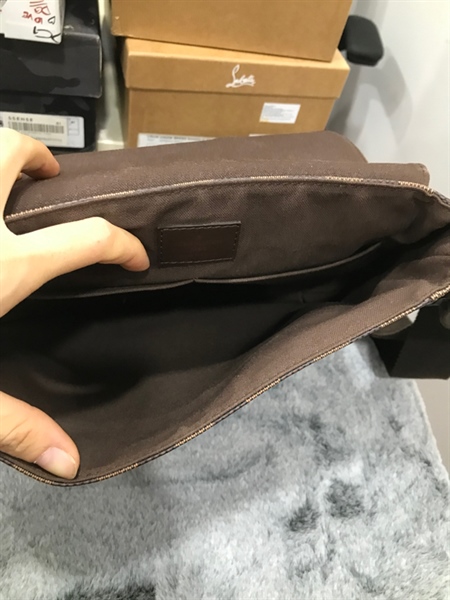 Túi LV Ô vuông Nâu+