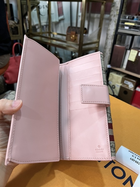 Ví GG dài lòng hồng +